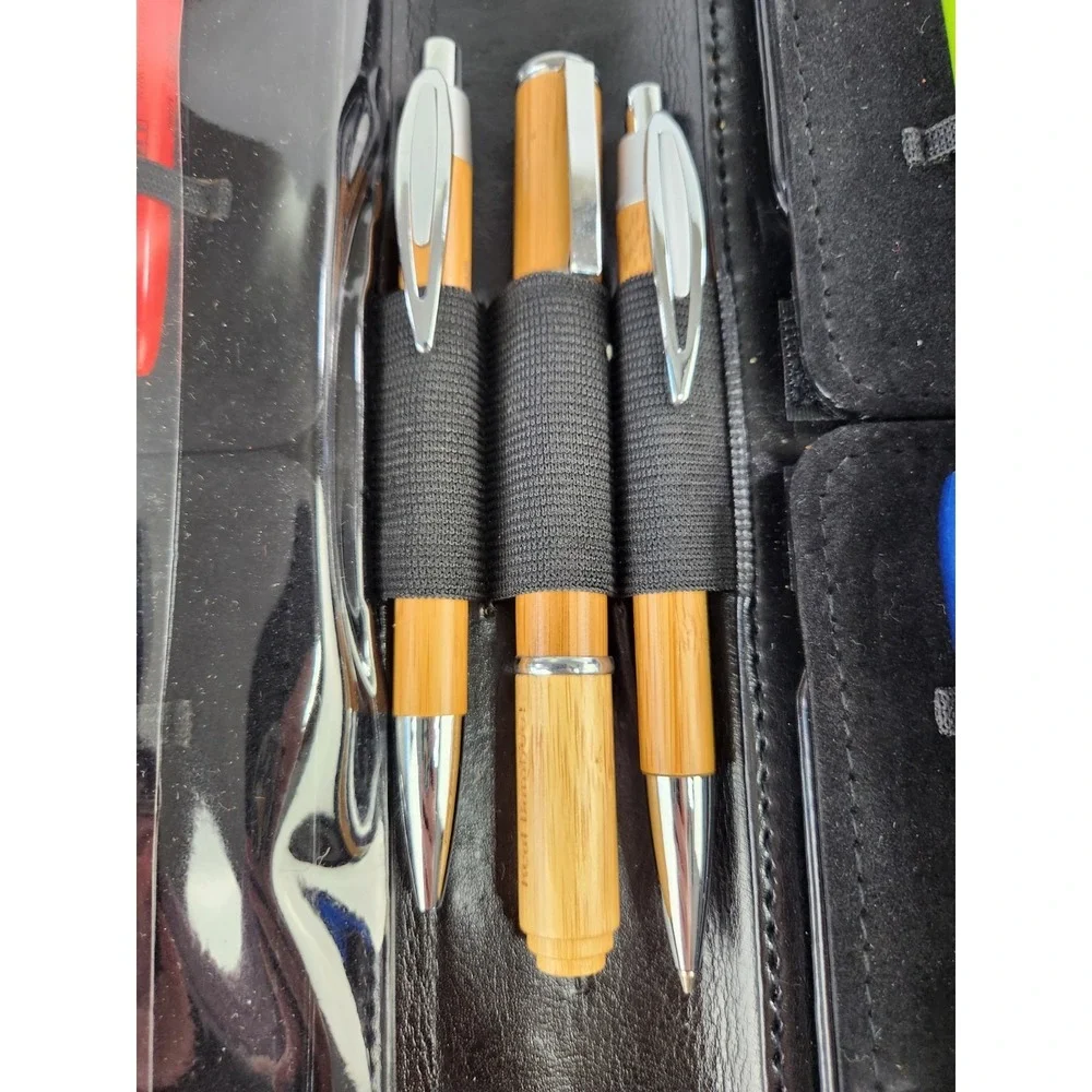 Salesmen sample zipper case Pens Spector & Co. Collection Marker USB Keychains‎